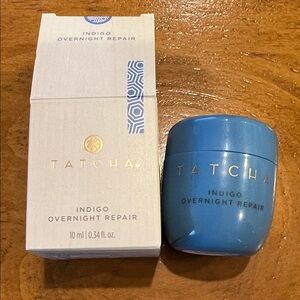 Tatcha Indigo Repair Cream in Blue Jar